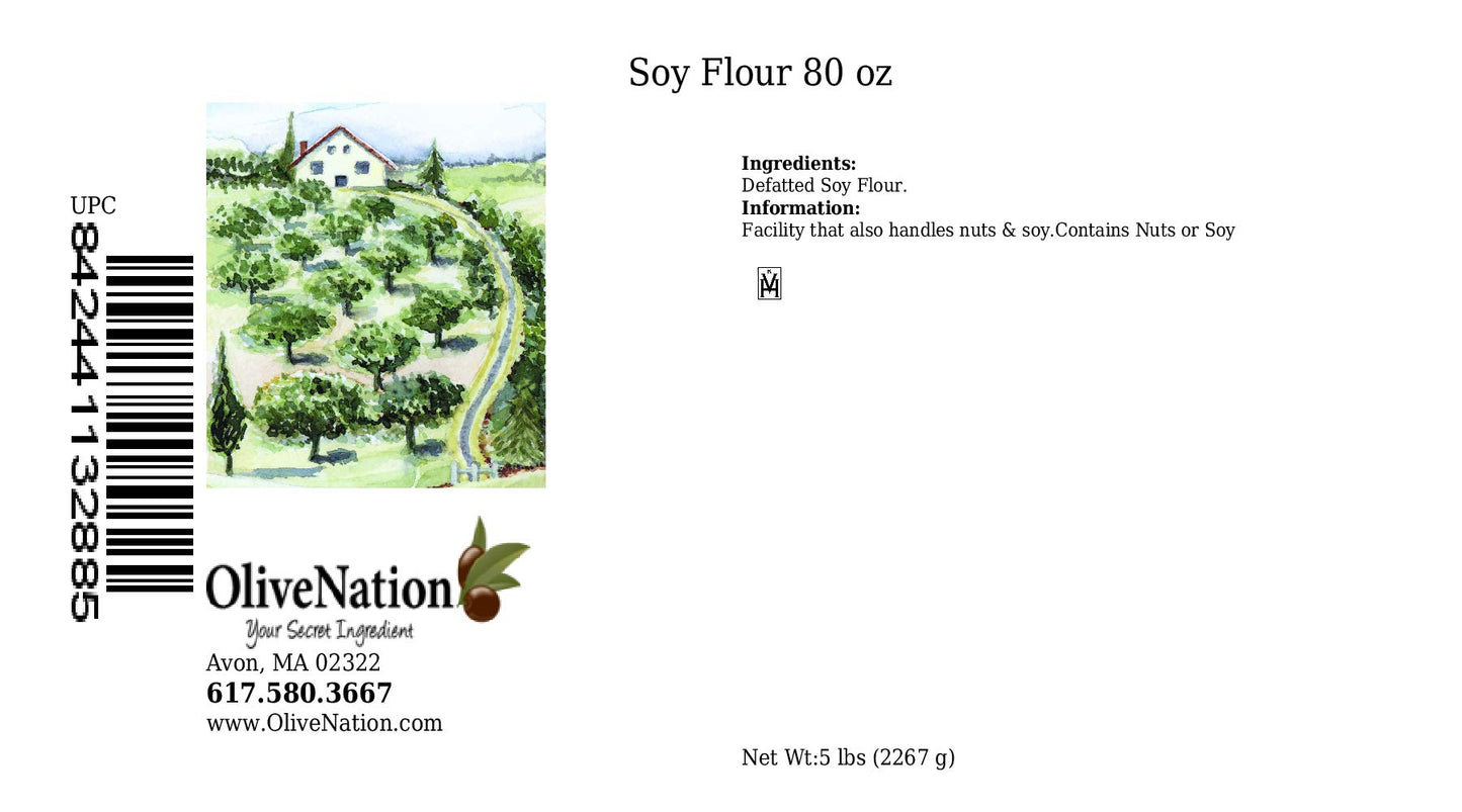 OliveNation Soy Flour 80 ounces