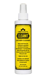 Obenauf's Cleanit Leather Cleaner - Natural Plant Oil Leather Cleaner for Boots, Furniture and Car Interior - Safe and Gentle Non-Detergent Oil Liquid
