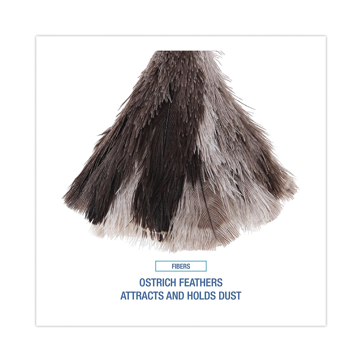 7" Handle Professional Ostrich Feather Duster