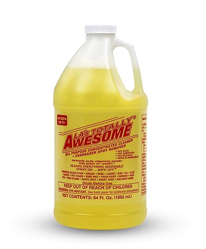 La's Totally Awesome All Purpose Cleaner Refill - 64 oz Concentrated Multipurpose Cleaner & Heavy Duty Degreaser for Home, Kitchen, Bathroom, Floors