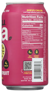 Waku, Tea Prebiotic Herbal Passion Fruit, 12 Fl Oz