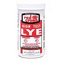 The Boyer Corporation Lye for Soap Making, Sodium Hydroxide Pure High Test Lye Food Grade, Caustic Soda, Drain Cleaner and Clog Remover, 2.2 lbs.