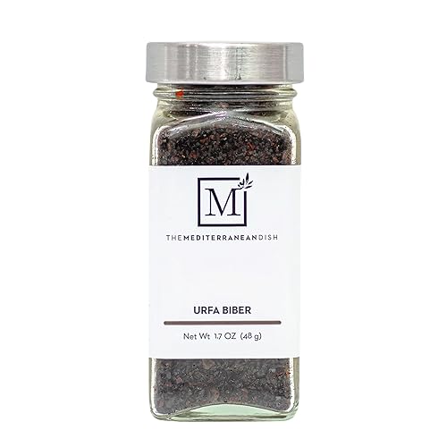The Mediterranean Dish Urfa Biber - Rich, Smoky, Wine-Like Chili Flakes for Cooking and Grilling - Gourmet Chef Essential - Rustic Old World Seasoning