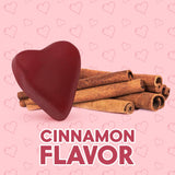 Fathers Day JuJu Cinnamon Hearts Gummy Candy, 1lb Pack of Fathers Day Candy Bulk, Ideal Candy for Classroom Parties and School Parties, Perfect Heart