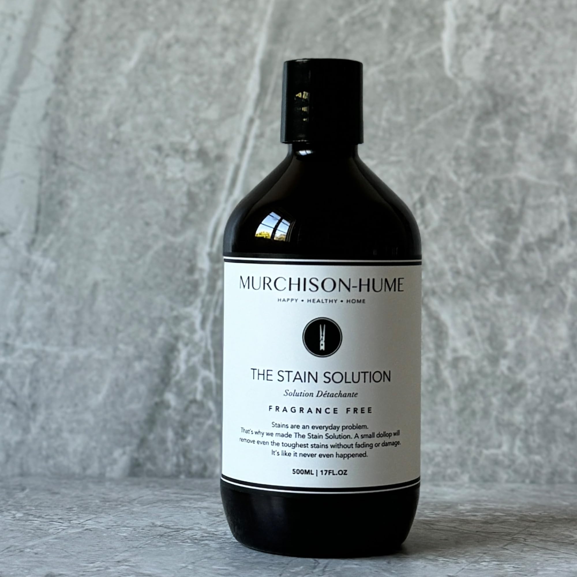 Muchison-Hume The Stain Solution, Removes Tough Stains on Clothes. Red Wine, Coffee, & Blood 17 Fl Oz Stain Remover For Clothes