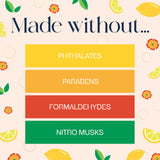 Glade PlugIns Refills Air Freshener, Lemon Zest & Poppy, Scented and Essential Oils for Home and Bathroom, 0.67 Fl Oz, 5 Count