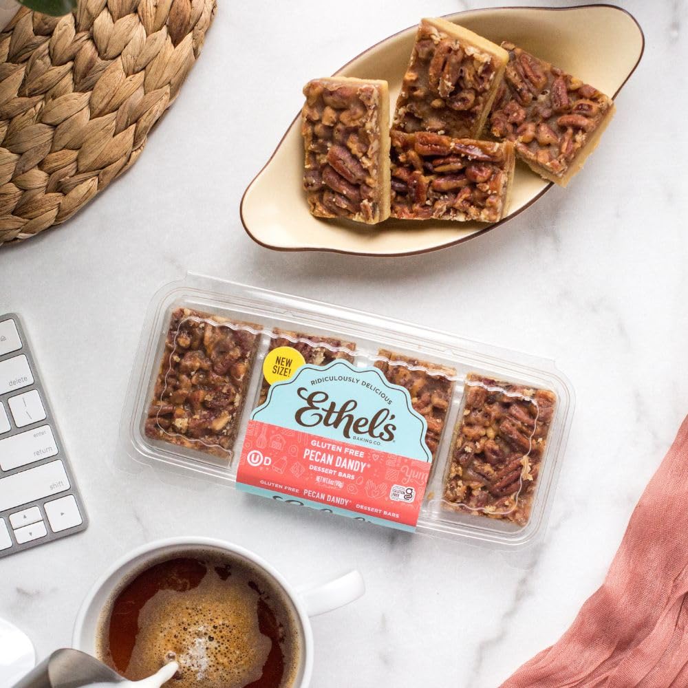 Ethels Baking Pecan Dandy Bar 4 Count, 6 OZ