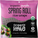 Ocean's Halo Organic Spring Roll Purple Rice Wraps, 4.2 oz
