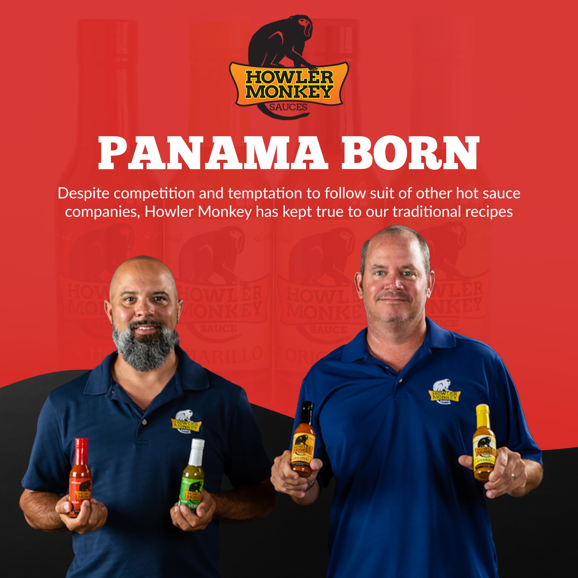 Howler Monkey Sauce - Hot Panamanian Hot Sauce - 5 Fl Oz (Pack of 3)