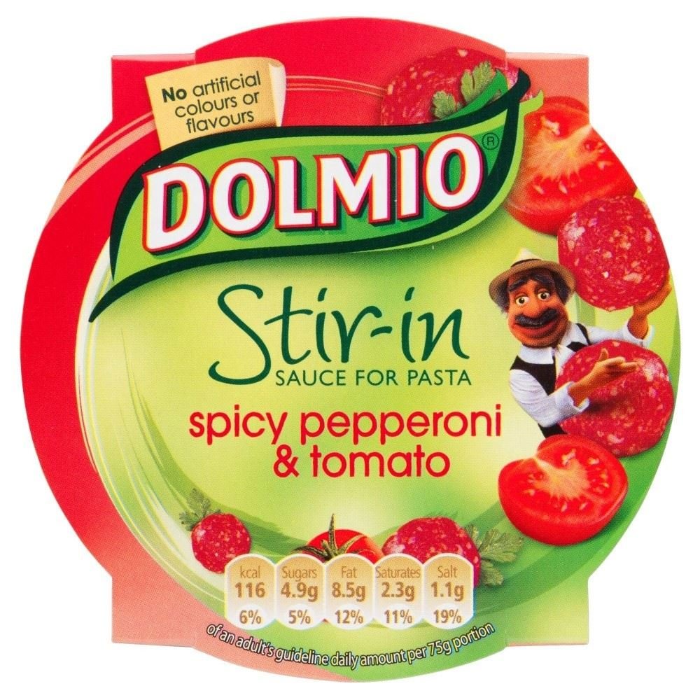 Dolmio Stir-in Sauce - Spicy Pepperoni & Tomato (150g)