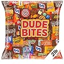 Assorted Mini Chocolate Bars - 2 LB Mixed-Brand Variety Pack - Individually Wrapped Candy Bundle Assembled by Dude Bites - Perfect for Easter