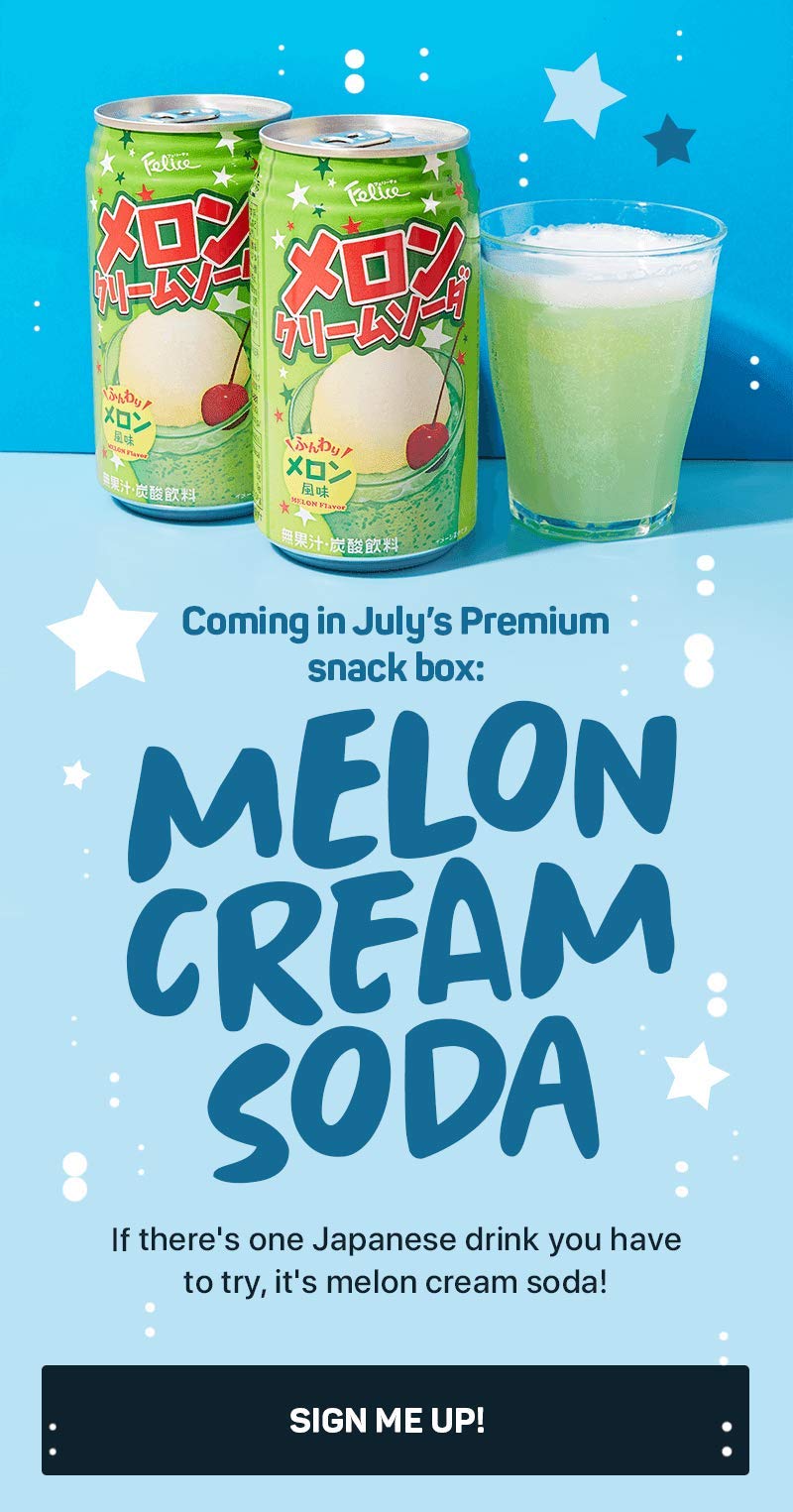 Felice Melon Cream Soda, Extremely Popular in Japan - 11.83 Fl Oz | Pack of 12