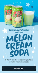 Felice Melon Cream Soda, Extremely Popular in Japan - 11.83 Fl Oz | Pack of 12