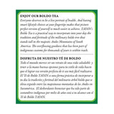 Tadin Boldo Herbal Tea. Caffeine Free. 24 Tea Bags. 1.18 oz. Pack of 3