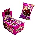 Prime Bites High Protein Brownie (12 Per Box, Chocolate Glazed Donut) - 19g of Protein, 5g of Collagen, Gluten Free, Low Sugar Treat, Delicious