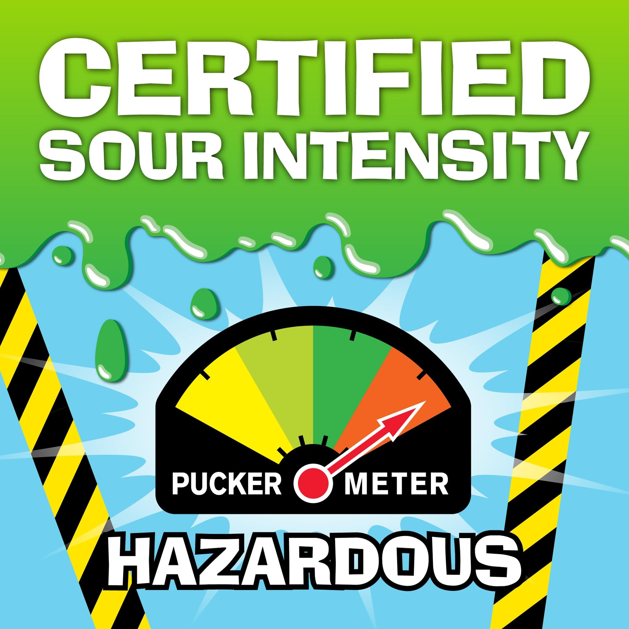 Toxic Waste Hazardously Sour Candy Amazon Exclusive Variety Pack 4 Drums