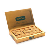 Baklava Style Turkish Delight with Chocolate and Shredded Kadaif - Soft Lokum Candy Inspired by Baklava Pastry, Gourmet Turkish Sweets Gift Box