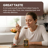BEE and YOU Pine Raw Honey, Honeydew Honey, Wild-crafted, 100% Natural, Unprocessed, Enzymes, Antioxidants, Manuka Honey Alternative, Paleo