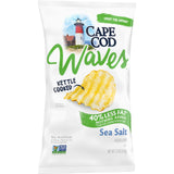 Cape Cod Less Fat Sea Salt Chips, 7.5 Oz Bag