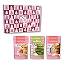 Mochi Foods Holiday Gift Set, Premium Rice Flour Baking Mix Collection with Mochi Donut Mix, Original Mochi Pancake Mix, Matcha Mochi Pancake Mix, 8 oz Packages