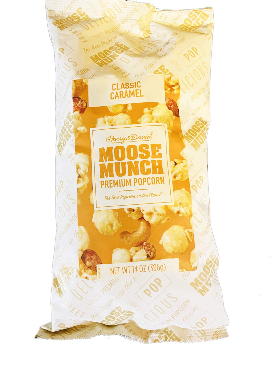 Harry and David Moose Munch Premium Popcorn 14 Oz! Classic Caramel Flavored Popcorn! Delicious Tasty Sweet Popcorn Snack! The Best Popcorn On The