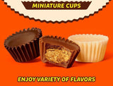 Rease’s Peanut Butter Cups Miniatures Assortment Bulk Chocolate Halloween Candy | Approx. 100 Pieces | 2 Pound Bag Limited Edition | Individually