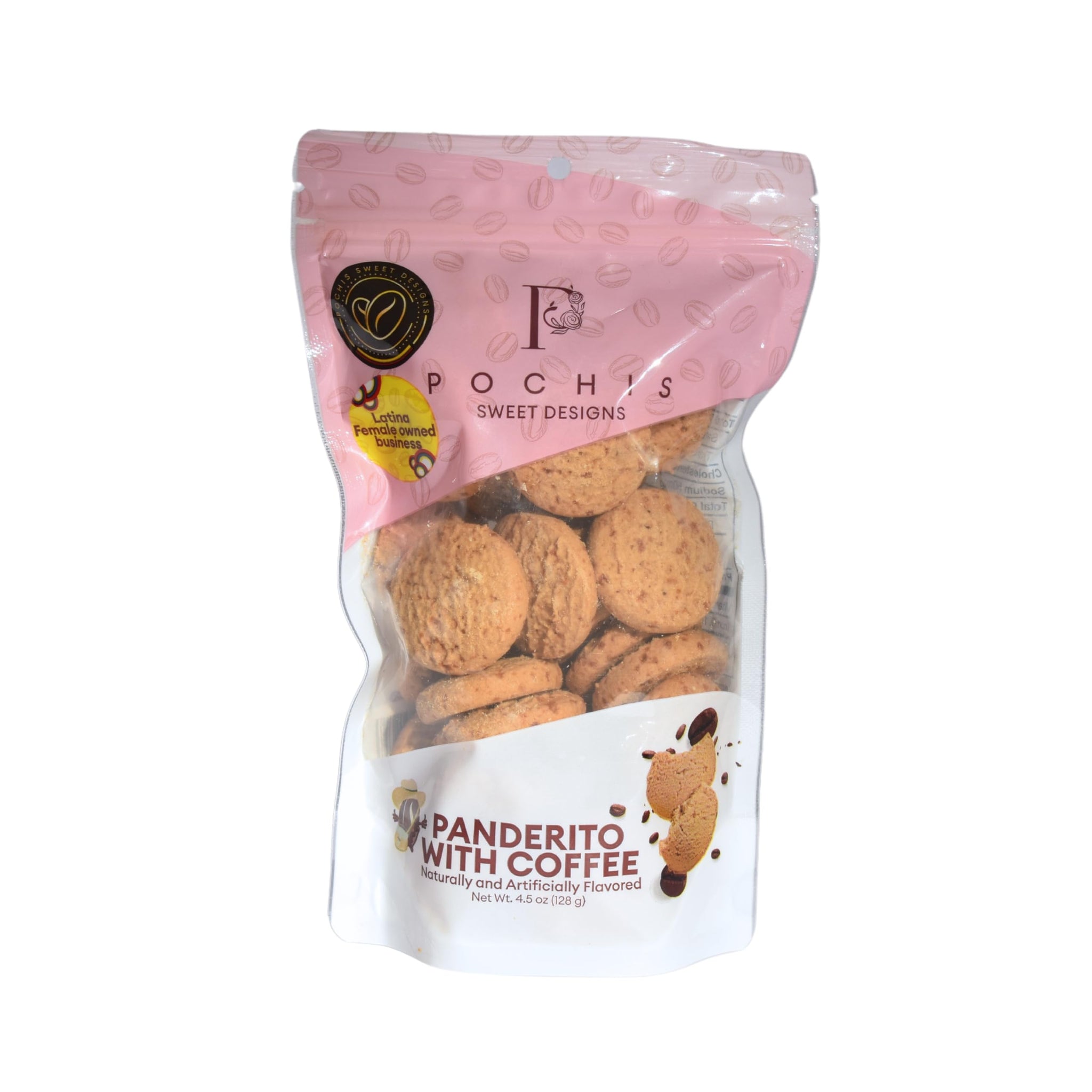 Pochis Colombian Coffee Panderitos - Crispy Cassava Cookies Infused with Coffee Flavor - Gluten-Friendly Latin Snack - Light & Crunchy Gourmet Treat
