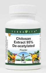 Chitosan Extract 95% De-acetylated Powder (1 oz, ZIN: 513347) - 3 Pack