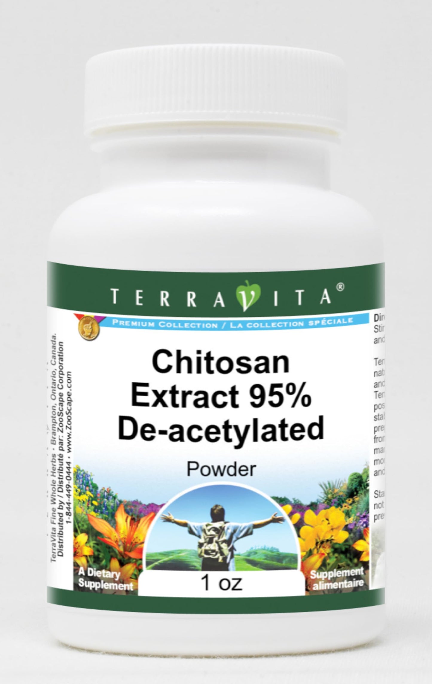 Chitosan Extract 95% De-acetylated Powder (1 oz, ZIN: 513347) - 3 Pack