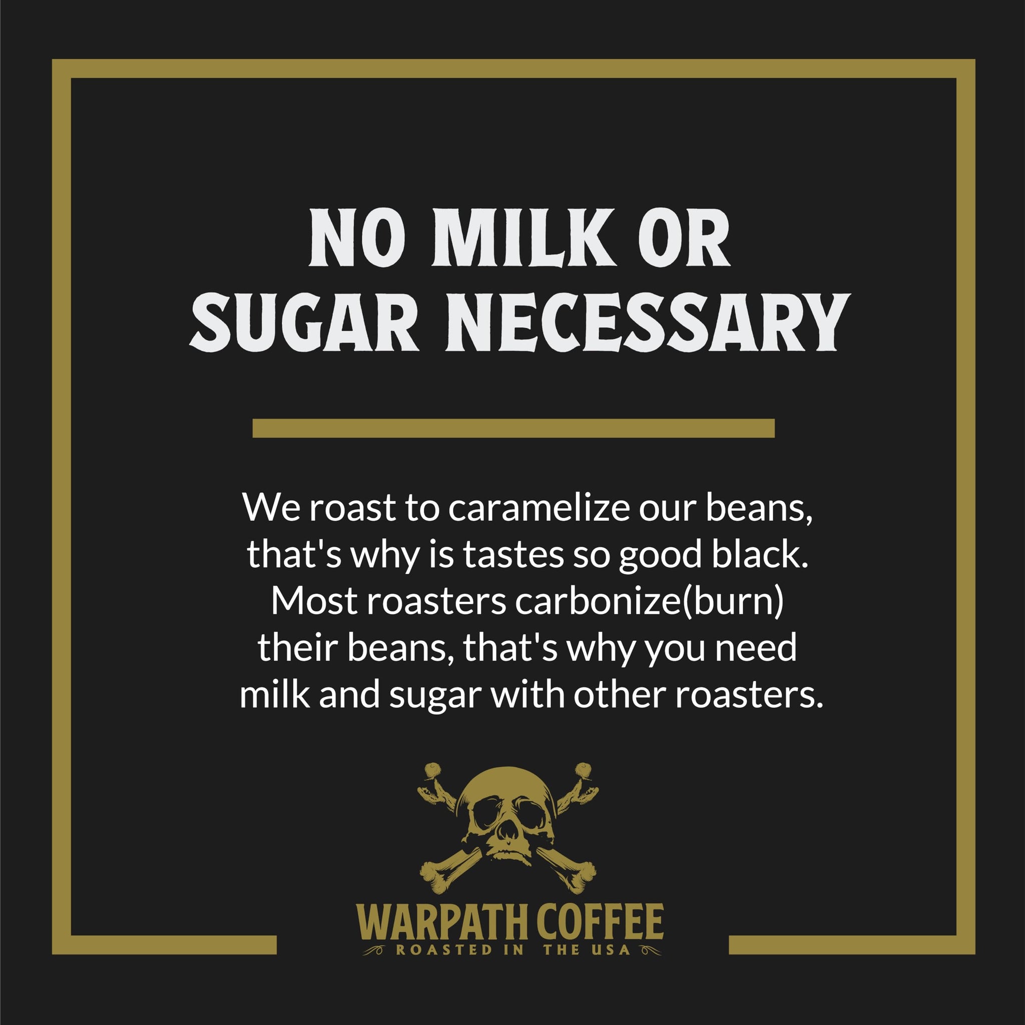 Warpath Coffee Light Roast Ground Coffee, Dark Chocolate Blend, High Caffeine, Extra Strong Roasted 100% Arabica Coffee Ground Beans, Rich Aroma, Full