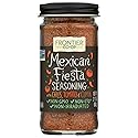 Frontier Co-op Mexican Fiesta Seasoning, 2.12-Ounce Jar, Chilis, Tomato & Cumin, Hint Of Lemon & Cilantro, Salt Free, Kosher, Non ETO