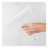 8" Clear Plastic Suction Squeegee Shower Window Cleaner