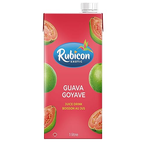 Rubicon Guava Exotic Juice Drink 200ml (Pack of 4), Red