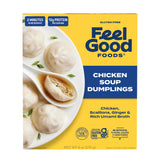 Feel Good Foods Chicken Soup Dumplings Frozen - Gluten Free Appetizers, 6 Ounce