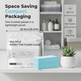 Liexuan 100-Piece Multi-Surface Floor Cleaning Tablets, Upgraded Multi- Surface Cleaner, Dissolvable Fragrance Floor Cleaning Sheets, for Hardwood