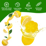 Italian Lemon Drops Hard Candy - 1 Pound Bag - Classic Lemon Candy Individually Wrapped - Limoni Treats from Italy - Old Fashioned Citrus Delight