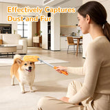 6 ft Heavy Duty Extendable Duster Handle with 50 Refills for Swiffer Duster, 360° Multi-Surface Dusters with 4X Cleaning Power for Home, Ceiling Fans