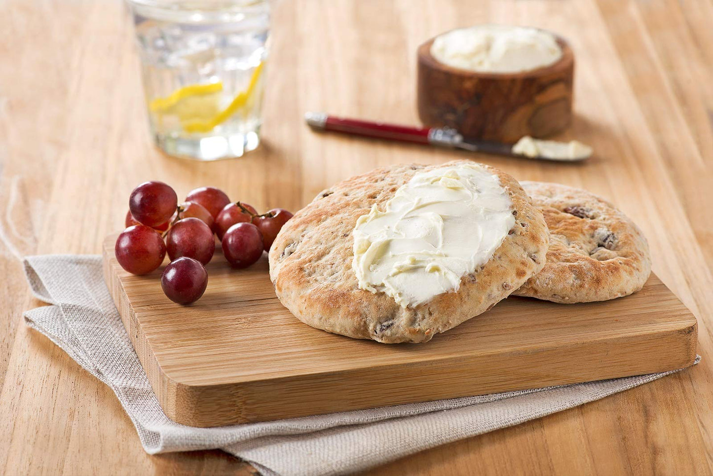 OZERY BAKERY Morning Round Pita Bread, Muesli, 12.7 Ounce, Pack of 6