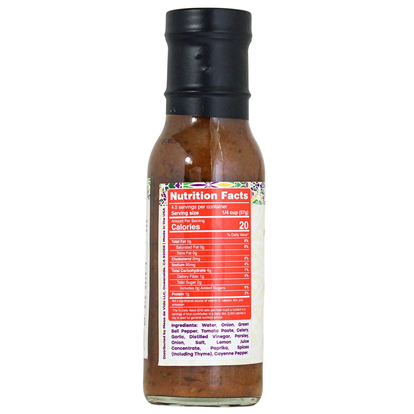 Mesa De Vida, Sauce Cooking Creole, 8.5 Ounce