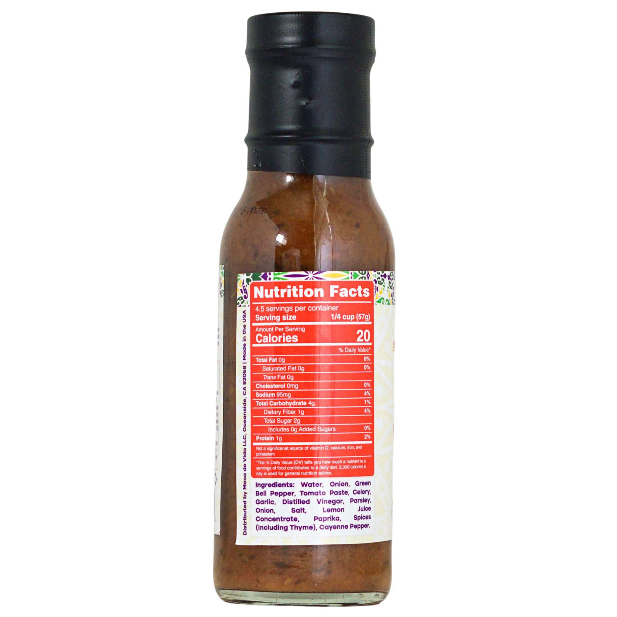 Mesa De Vida, Sauce Cooking Creole, 8.5 Ounce