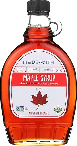 Made With Organic Syrup Maple Grade A Dark, 12 oz