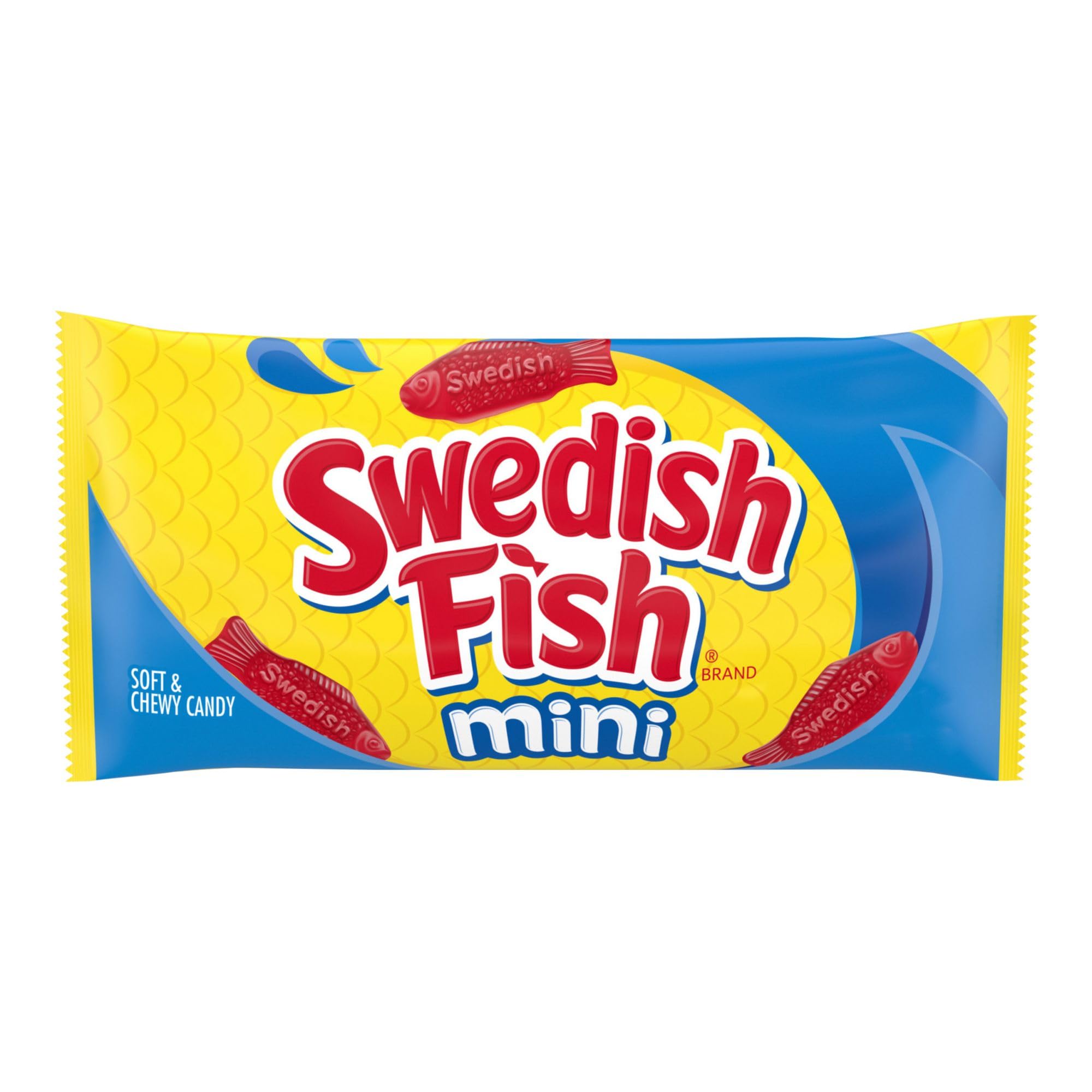 Swedish Fish Mini Soft and Chewy Candy - 2oz (56g)