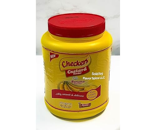 Checkers Custard Banana Flavor (2GK (4.4LB)