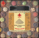 SMIBZE White Peppercorn Powder - Sharp & Bold Flavor Kick