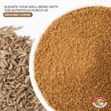 Angel Brand Cumin Powder 15oz Bottle - Sourced from Finest Cumin Seeds - Ground Cumin Boasts Warm, Earthy Citrusy Flavor with hints of Spice - Ideal