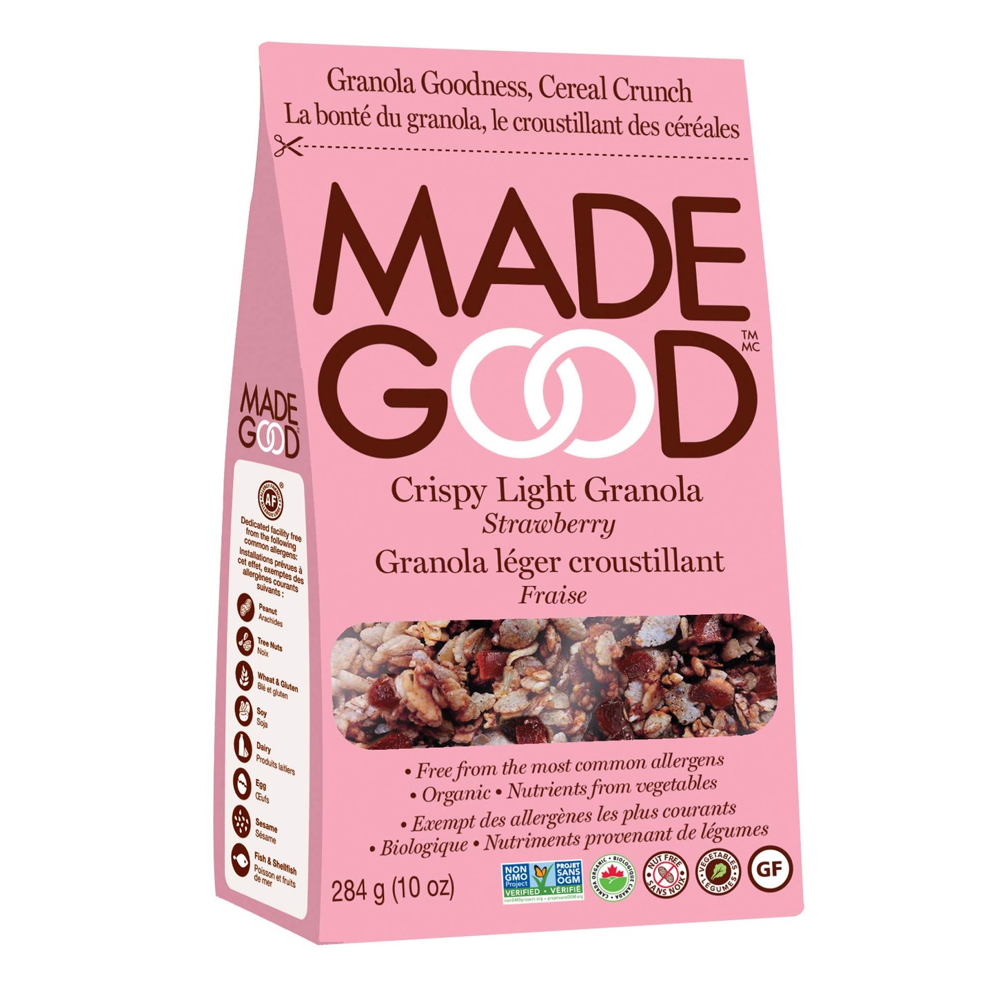 Madegood Organic Strawberry Granola, 284 GR