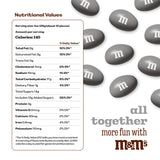 M&M’S WORLD Peanut Silver Chocolate Candy-2lbs of Bulk Candy in Resealable Pack for Candy Buffet,Birthday Parties,Theme Meetings,Candy Bar,Sweet Stuff
