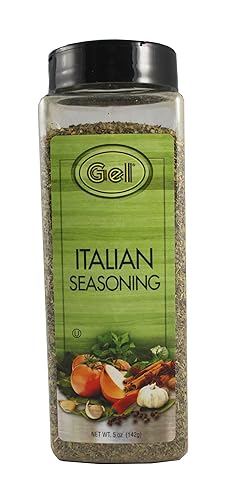 GEL Brand Gourmet Italian Seasoning 5 oz Family Size Jar