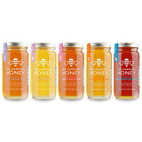 Bee Harmony Honey 5 Pack Variety Pack, Contains 5 jars, 12 ounces each (Clover, Wildflower, Orange Blossom, Berry and Blueberry)