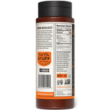 Rufus Teague Touch O' Heat BBQ Sauce, Flip Top Squeeze Bottle, 15.2 oz